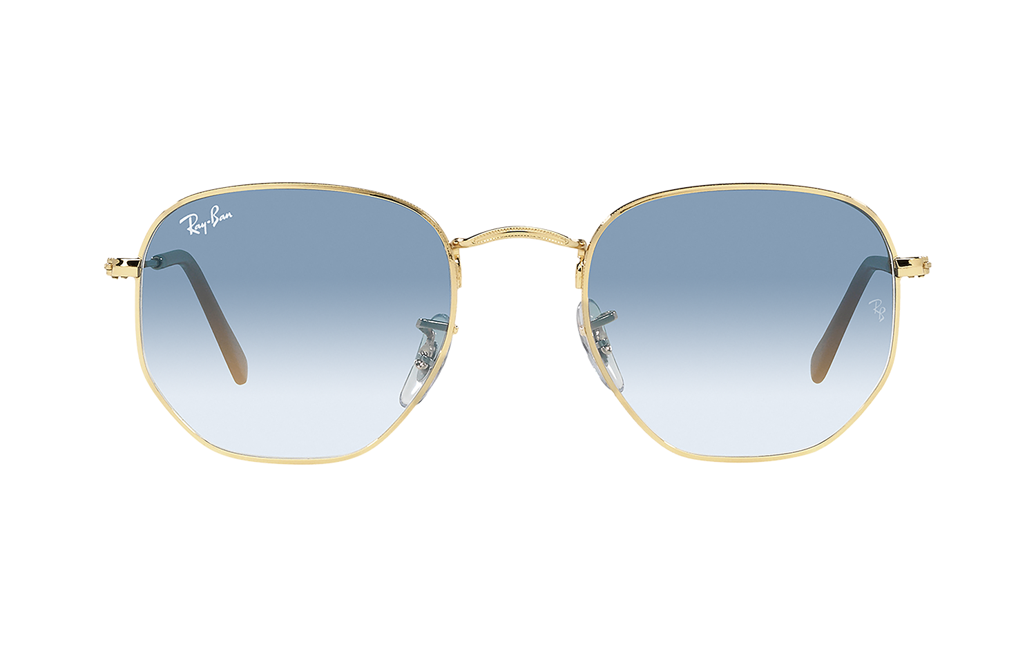 Ray-Ban Hexagonal RB3548 001/3F 54 Sunglasses | Shade Station