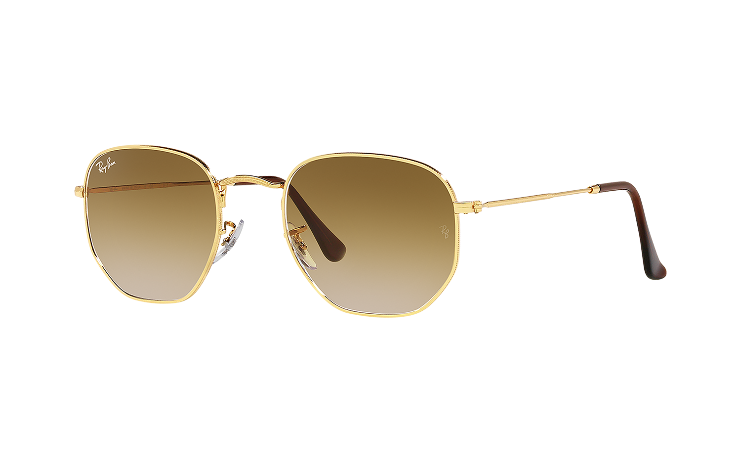Ray-Ban Hexagonal RB3548 001/51 51 Sunglasses | Shade Station