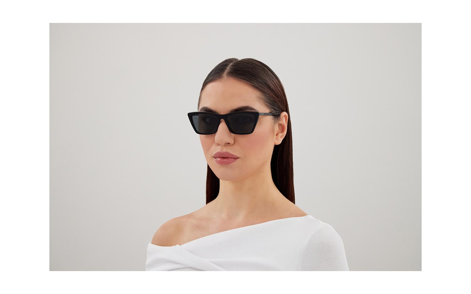 Saint Laurent SL 737 MICA THIN 002 54 Sunglasses | Shade Station