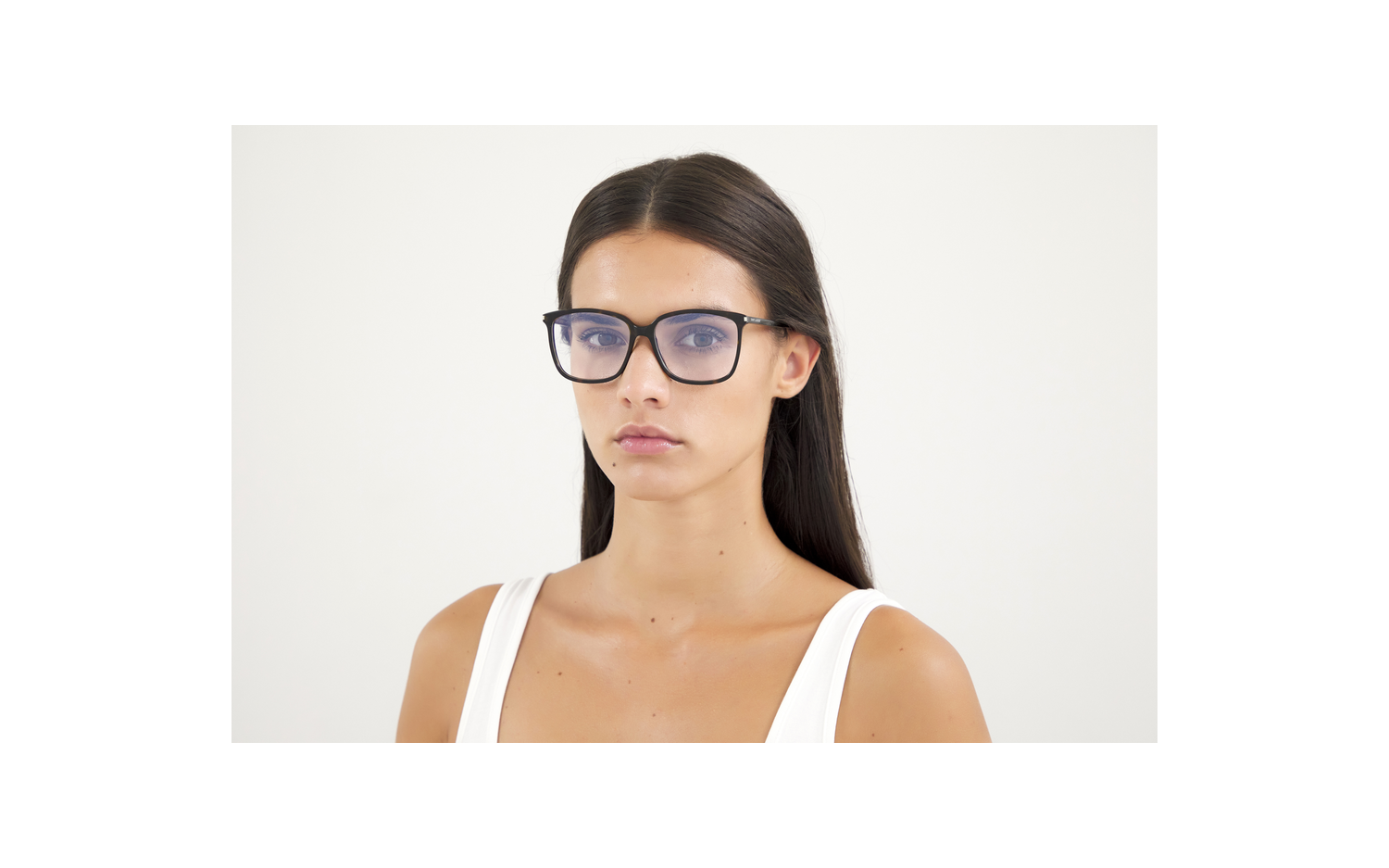 Saint Laurent SL 453 002 56 Prescription Glasses | Shade Station