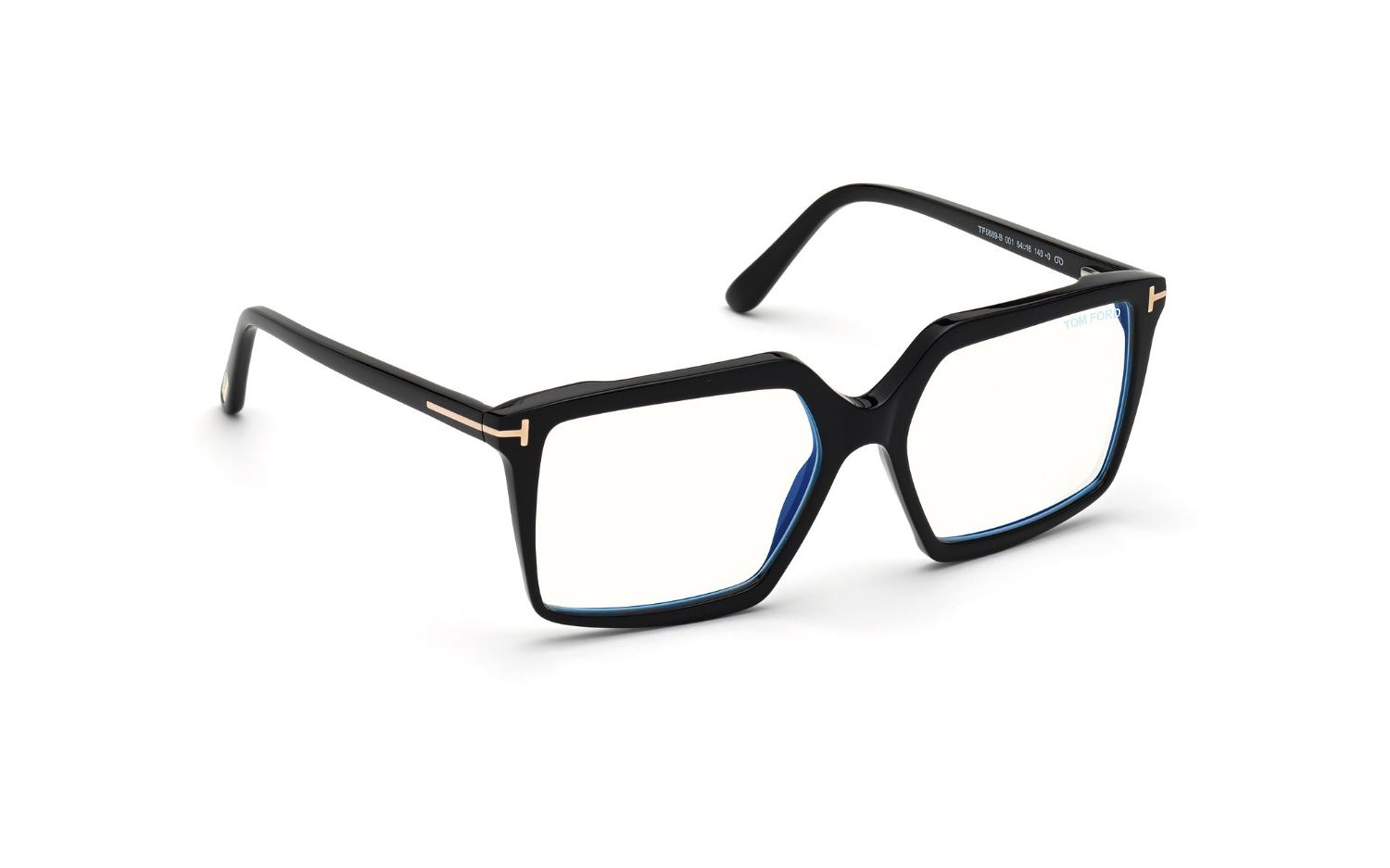 Tom Ford FT5689 B 001 54 Prescription Glasses Shade Station
