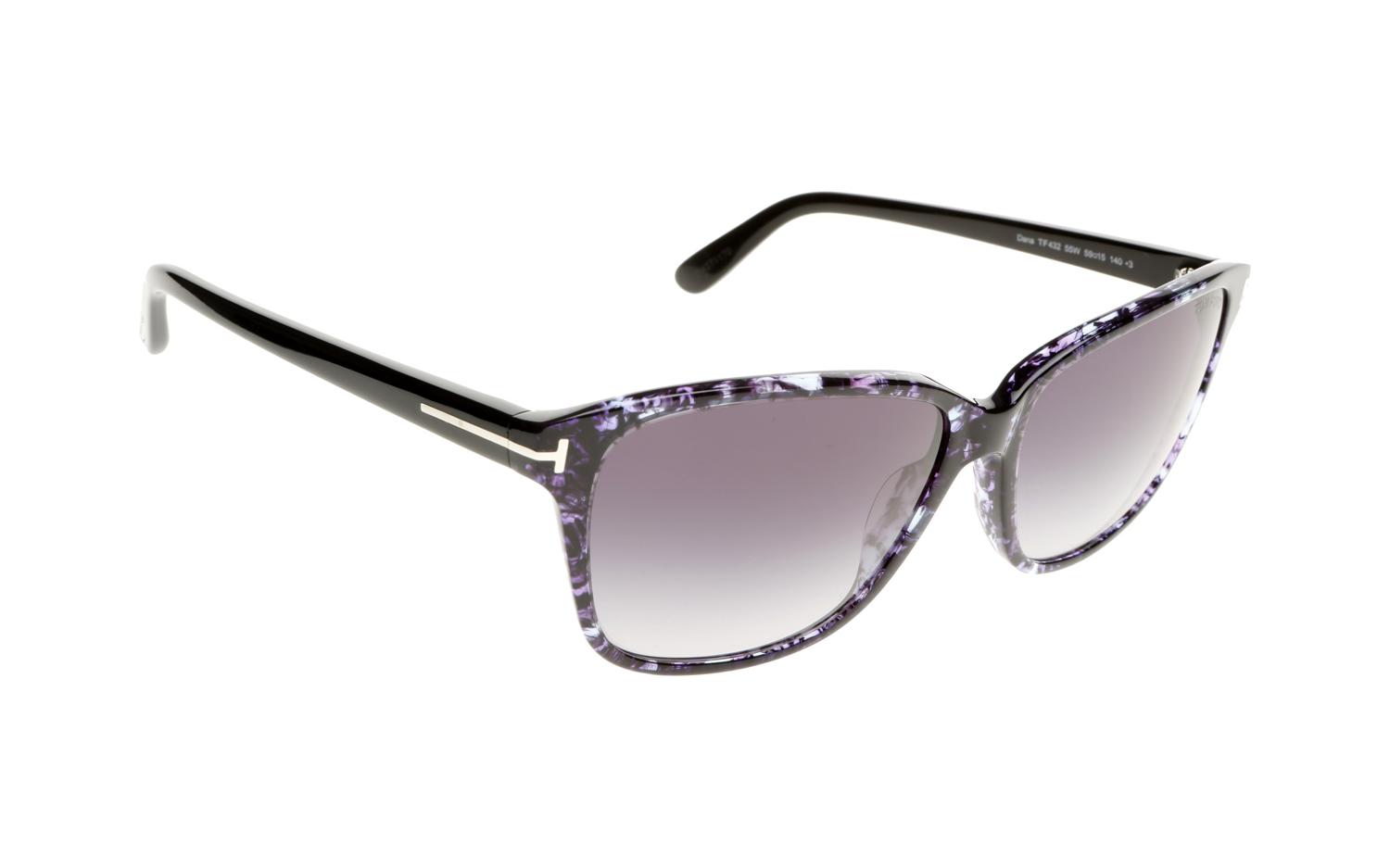 Tom Ford Dana FT0432 55W 59 Sunglasses Shade Station