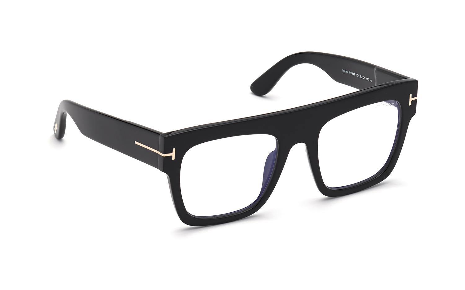 Tom Ford Renee FT0847 001 52 Prescription Glasses | Shade Station