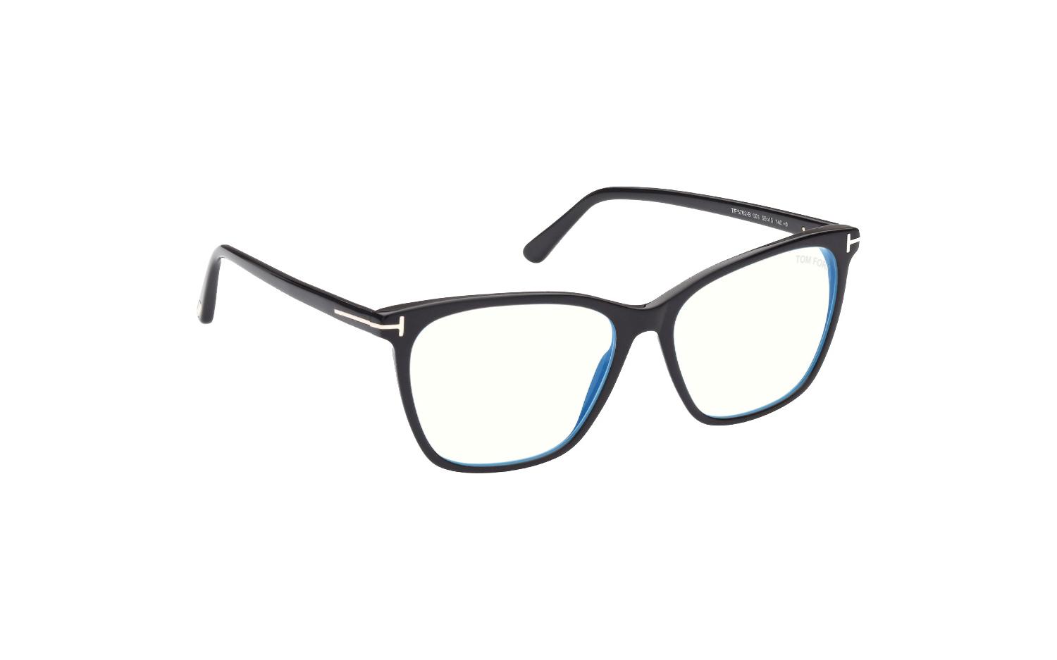 Tom Ford FT5762-B 001 55 Prescription Glasses | Shade Station