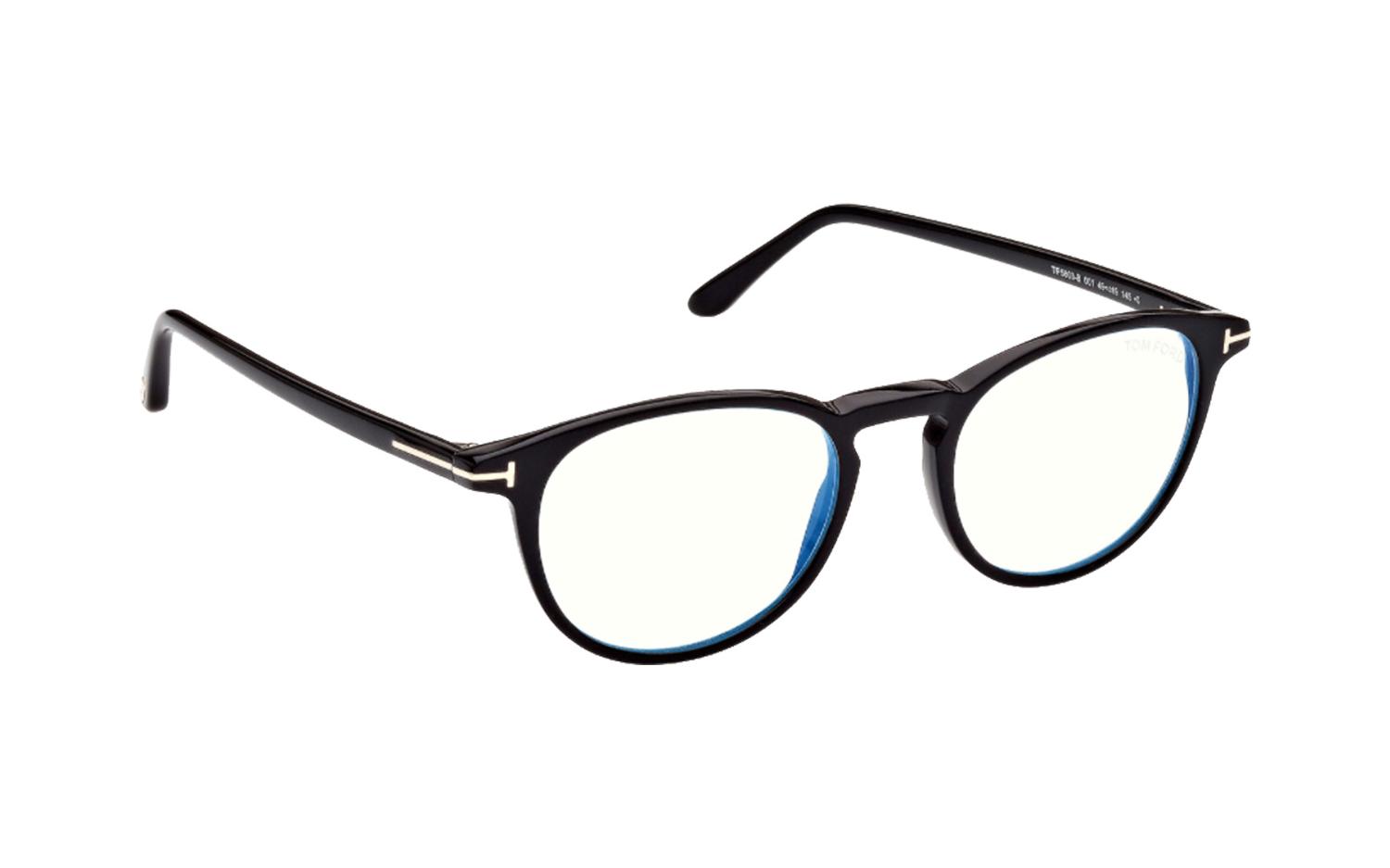 gispende Alaska Hændelse, begivenhed Tom Ford FT5803-B 001 49 Prescription Glasses | Shade Station