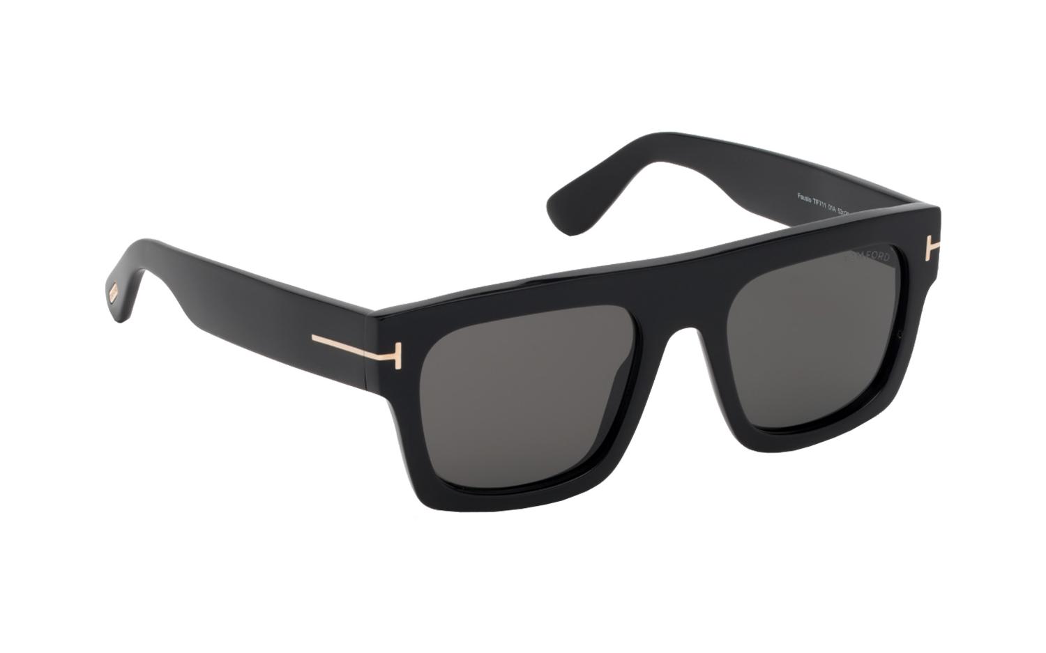 Tom Ford Fausto FT0711 01A 53 Sunglasses | Shade Station