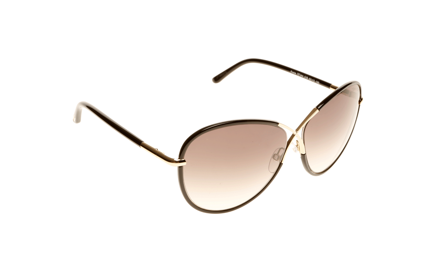 Tom Ford Rosie FT0344 01B 62 Prescription Sunglasses | Shade  display picture 2