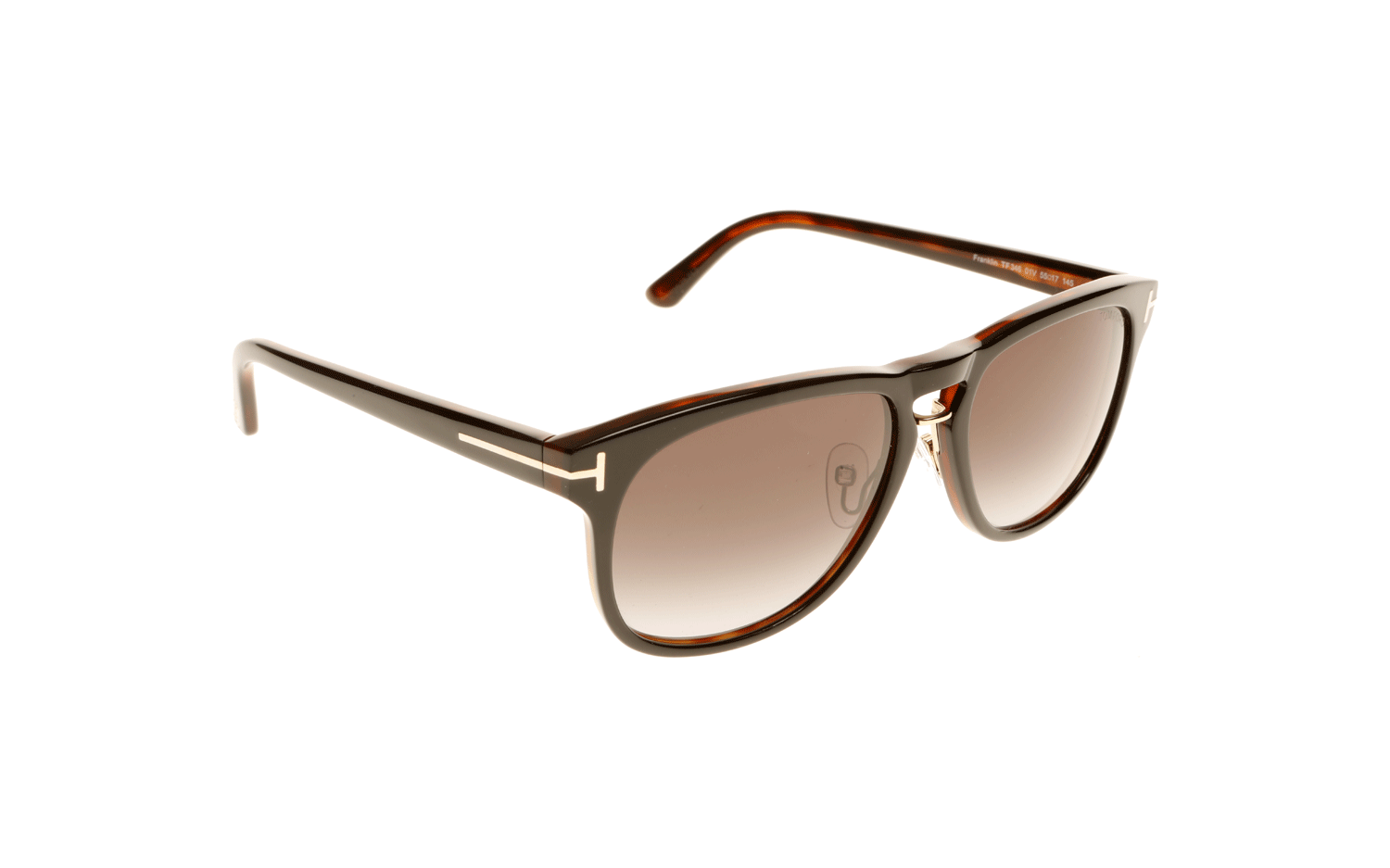 Tom Ford FT0346 01V 55 Prescription Sunglasses Shade Station