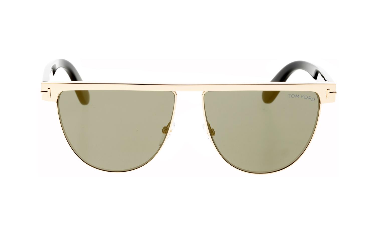 Tom Ford FT0536 28G 60 Montures De Lunettes, Or (Oro Rosa Lucido/Marrone Specchiato), Mixte Adulte