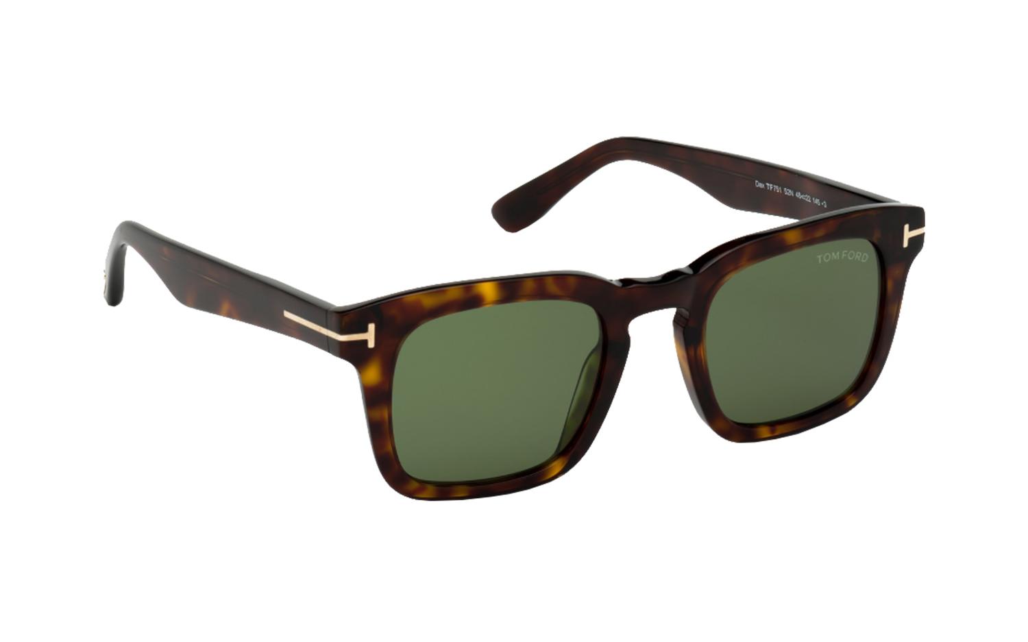 Tom Ford Dax FT0751 52N 50 Sunglasses | Shade Station