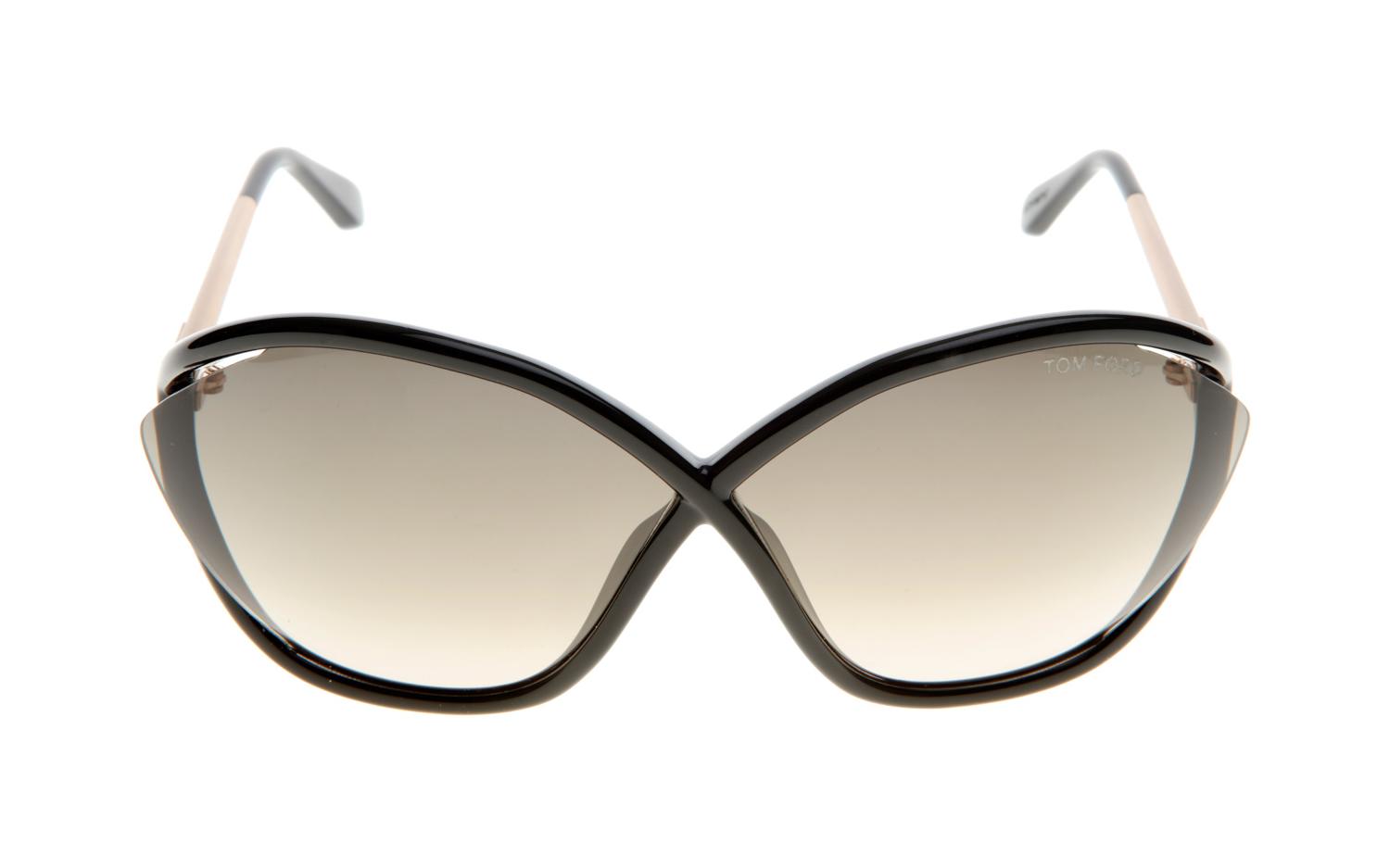 Tom Ford Bella FT0529/S 01B 71 Sunglasses | Shade Station display picture 1