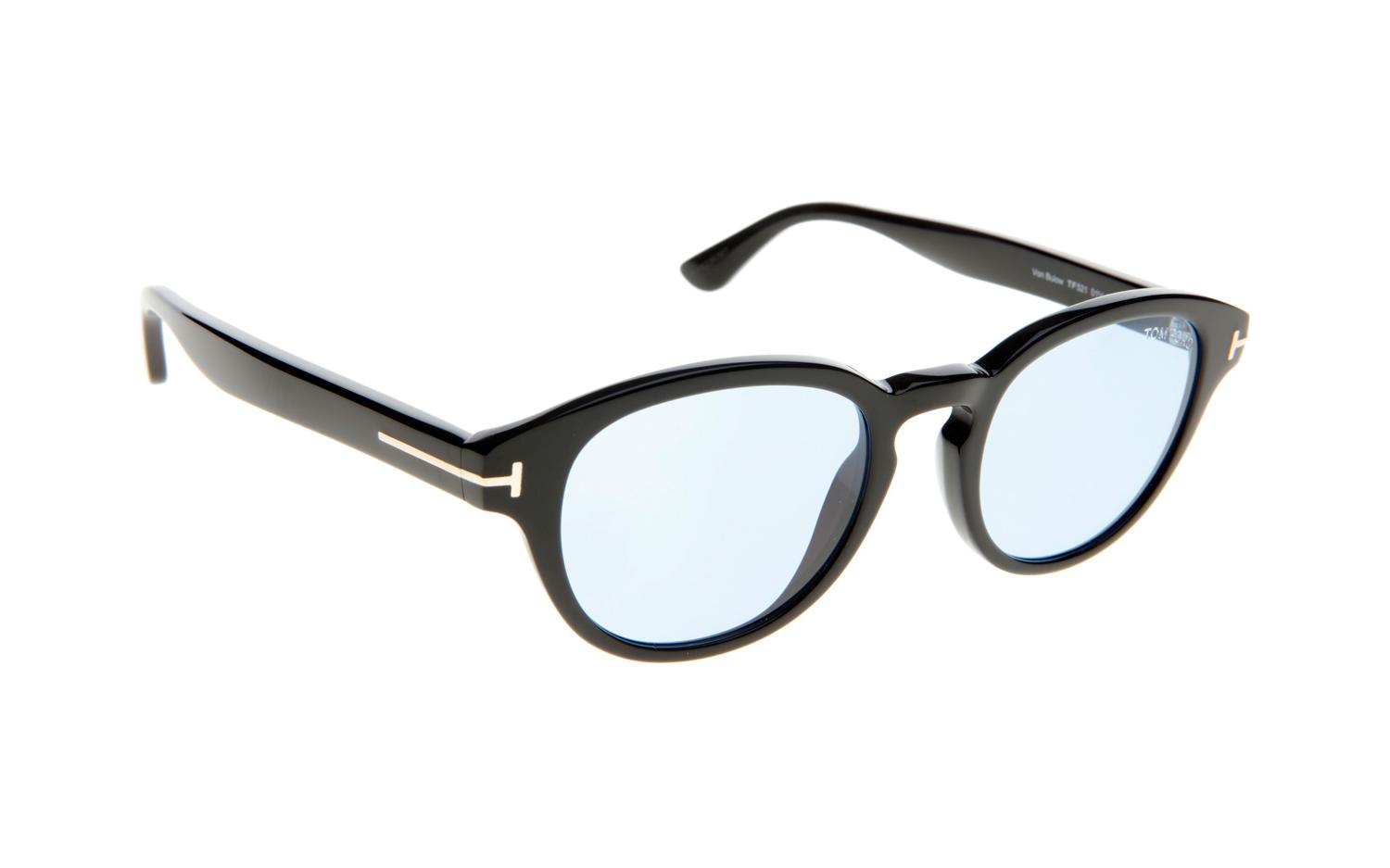 TOM FORD TF521 01V Von Bulow 美品 TOM FORD ウェリントン型 Von