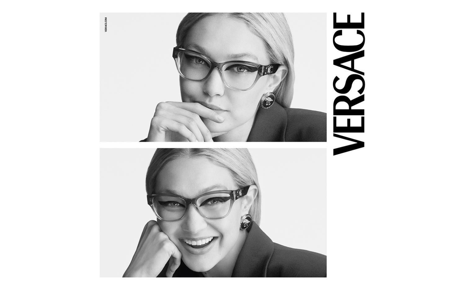 Versace VE3347 GB1 52 Prescription Glasses Shade Station