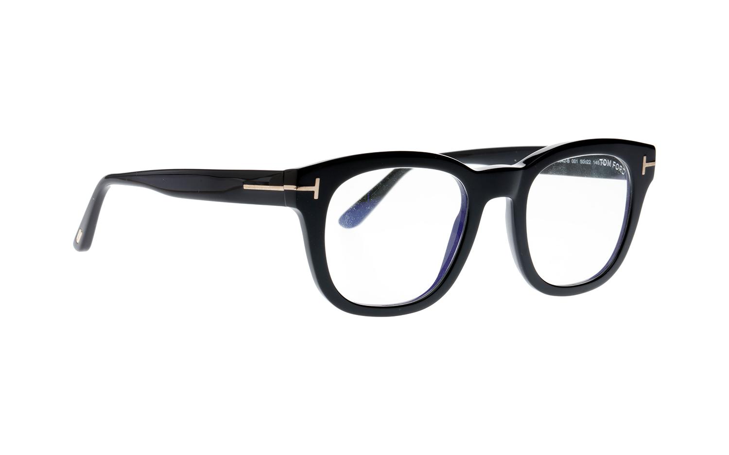 Tom Ford FT5542-B 001 50 Prescription Glasses | Shade Station