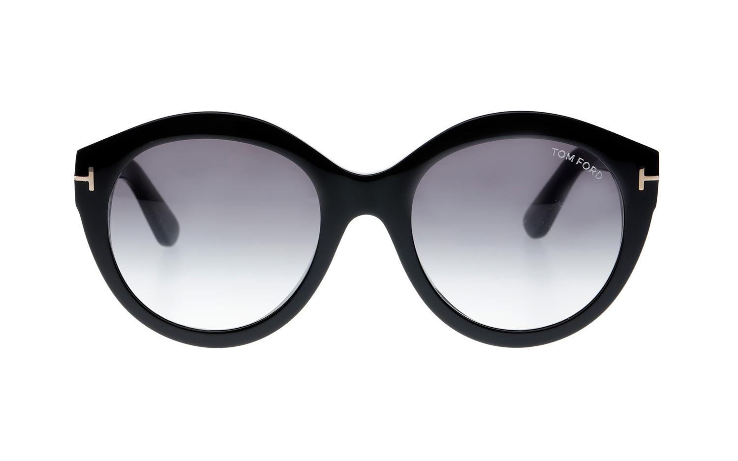 Tom Ford Rosanna FT0661 01B 54 Sunglasses | Shade Station display picture 1