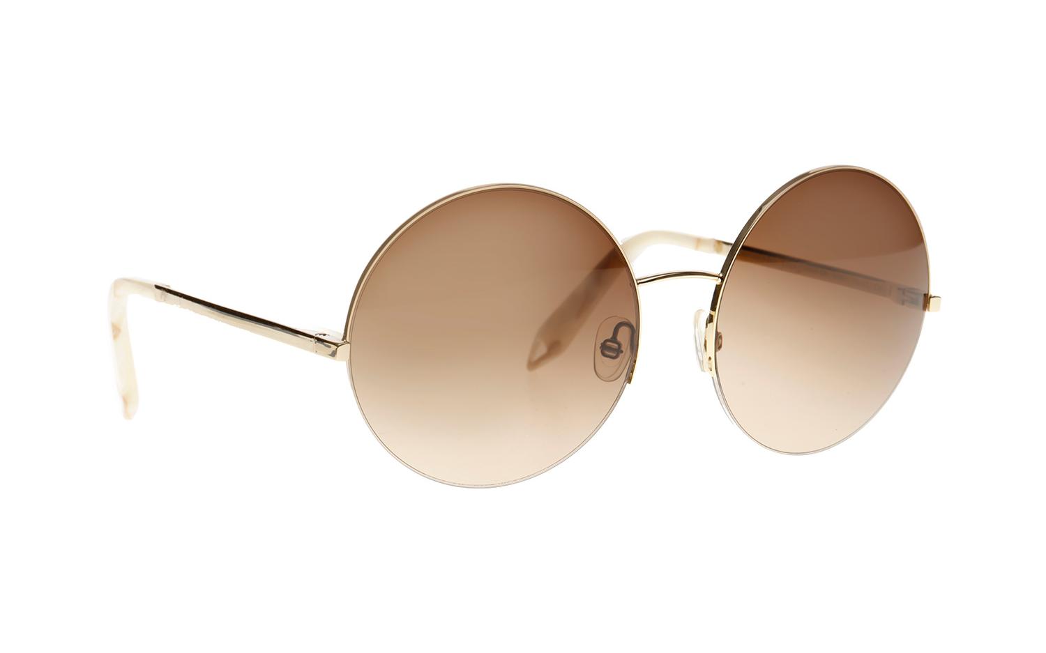 Victoria Beckham Supra Round Sunglasses
