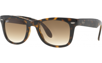 ray ban folding wayfarer tortoise shell