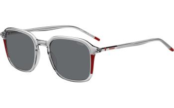 Hugo Door Hugo Boss Zonnebril HG 1069/S PJP 3J Crystal Blauw Blauw Mirror