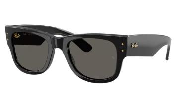 Ray-Ban A$AP Rocky Blacked Out Collection - Mega Wayfarer RB0840S Sunglasses