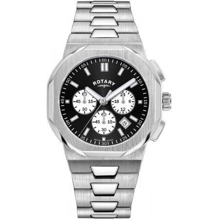 Rotary Greenwich G3 Titanium Plated Automatic GB05215 04 Watch