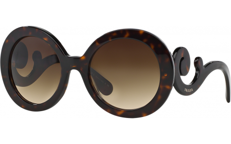 Prada baroque sunglasses tortoiseshell top
