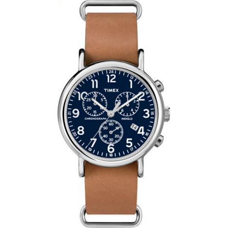 Timex weekender chrono black on sale