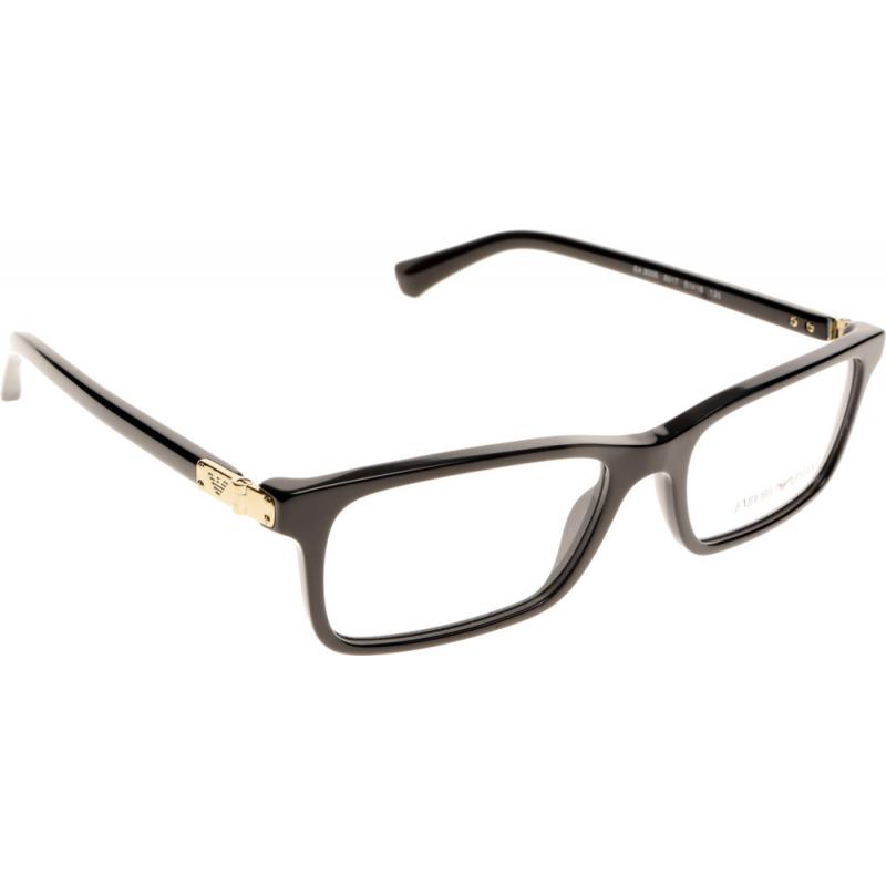 Emporio Armani EA3005 5017 51 Glasses - Shade Station