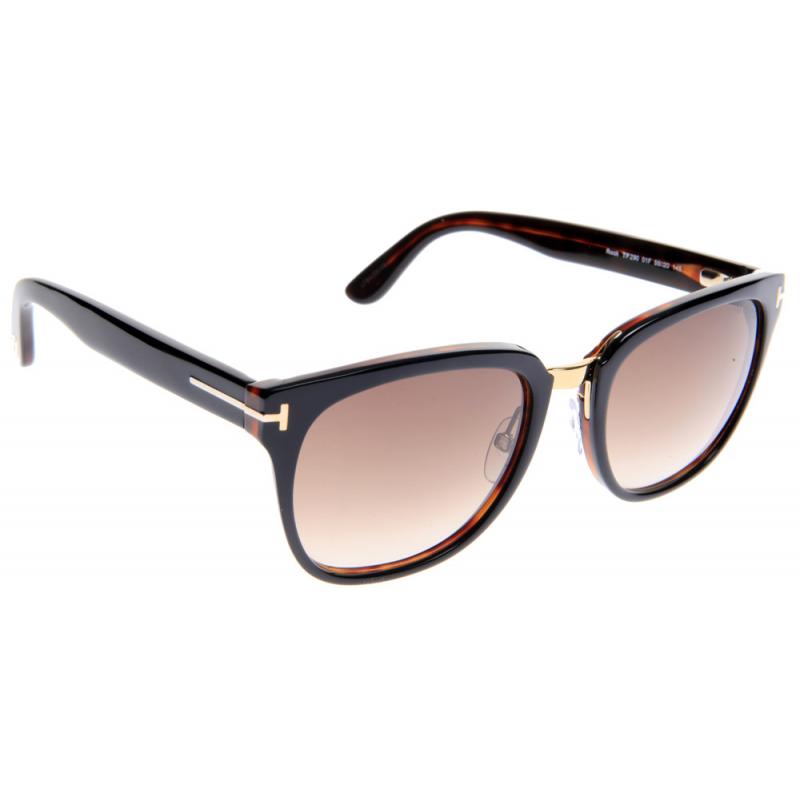 Tom Ford Rock FT0290 01F 53 Sunglasses - Shade Station