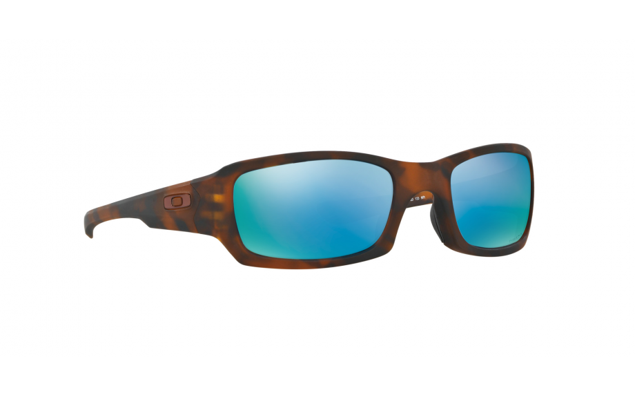 Oakley Fives Squared Prizm Deep Water Polarised OO9238-17 Prescription  Sunglasses | Shade Station