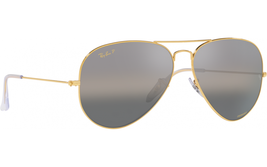 Ray Ban Aviator Large Metal RB3025 9196G3 62 Sunglasses Shade Station