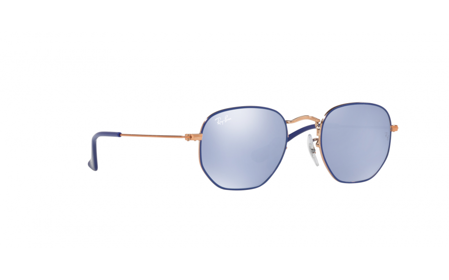 Ray Ban Kids Junior Hexagonal RJ9541SN 264 1U 44 Sunglasses Shade Station