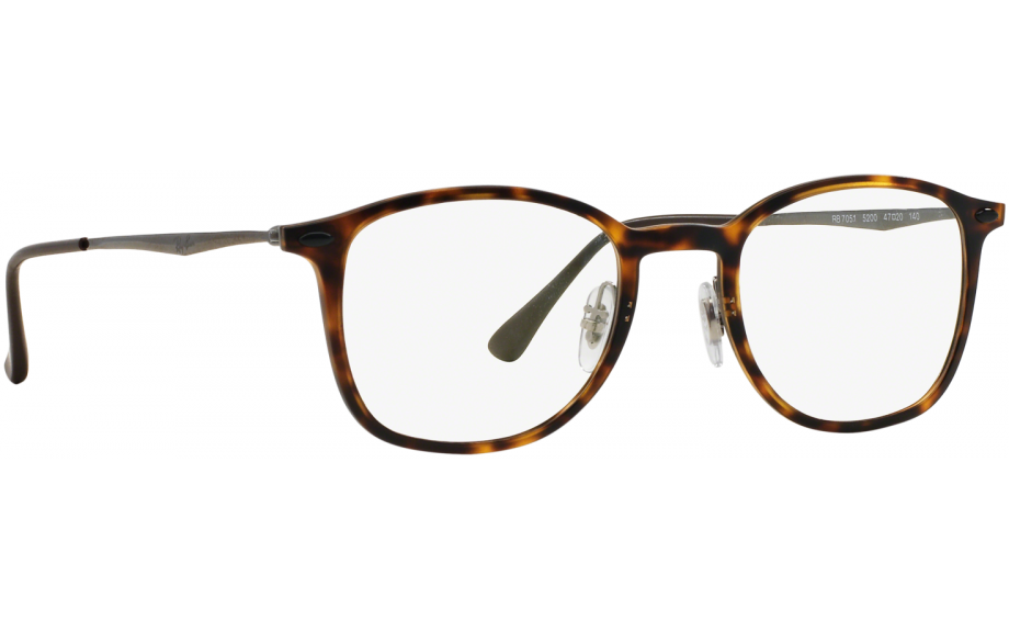 Ray Ban RX7051 5200 47 Prescription Glasses Shade Station