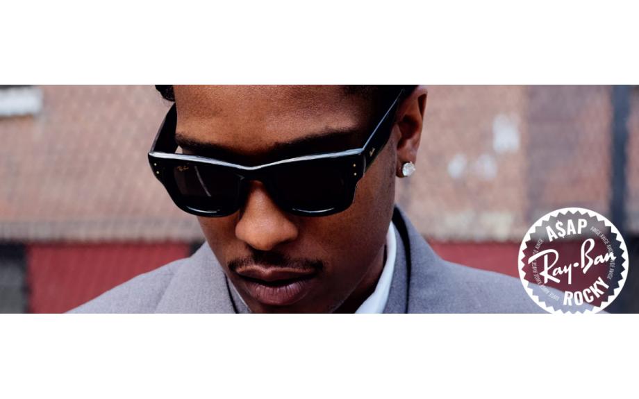 Ray-Ban Wayfarer Puffer by A$AP Rocky RB4940 683187 47 Sunglasses