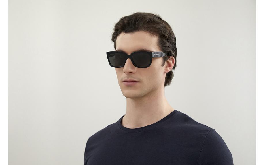 BALENCIAGA サングラス BB0049S Balenciaga BB0049S - 001 Black | Sunglasses Unisex