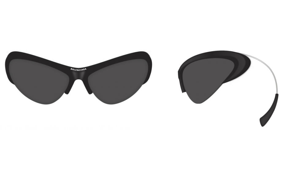 Balenciaga BB0232S 001 91 Sunglasses Shade Station