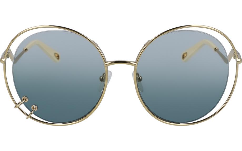 Chloe Wendy 59 mm Gold Frame Sunglasses with Gradient Lenses Chloé Wendy 59MM Round Sunglasses - www.bongoclub.cl main image 4
