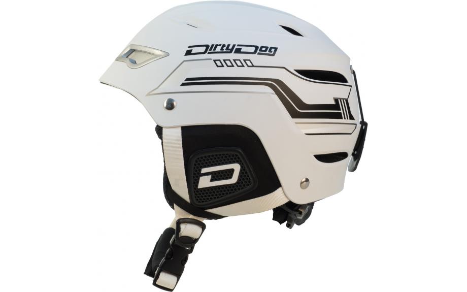 dirty dog ufo snowboard ski helmet NEO Unisex - Matte White Features Made from stretchy fabric so it fits easily over most helmets Coolcasc Turtle Helmet Cover