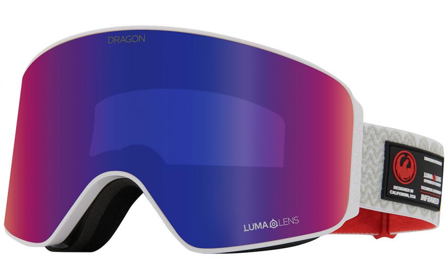 Dragon Unisex NFX MAG OTG Snow Sport Goggle - Bushido Frame | Lumalens Silver Ion Lens Nfx Mag OTG Danny Davis -Lumalens Silver Ion + Lumalens Dark Smoke