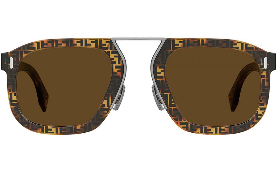 Fendi FFM0105/S Sunglasses brown black Fendi | Accessories | Fendi Ffm05s Sunglasses Brown Black  main image 2