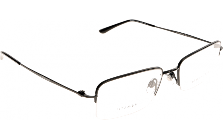 giorgio armani titanium frames