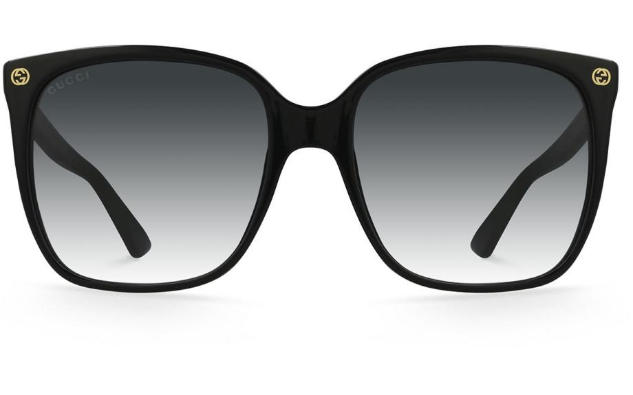 Gucci ブラック スクエア サングラス GG0022SA Gucci ブラック スクエア サングラス GG0022SA 最大2万円OFFクーポン