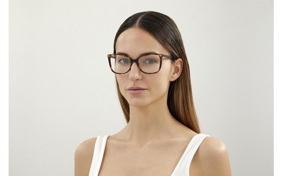 Gucci GG0026O 002 53 Prescription Glasses Shade Station