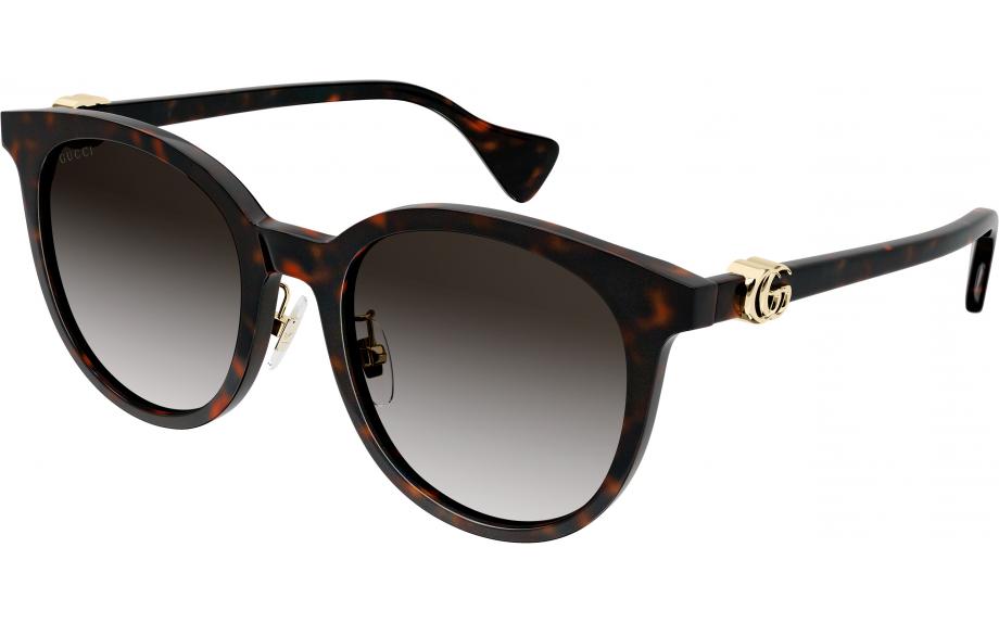 GUCCI グッチ GG1073SK サングラス ブラック ゴールド ロゴ Gucci GG1073SK 003 54 Sunglasses | Shade Station
