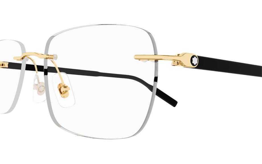 Montblanc MB0221O 015 55 Prescription Glasses | Shade Station