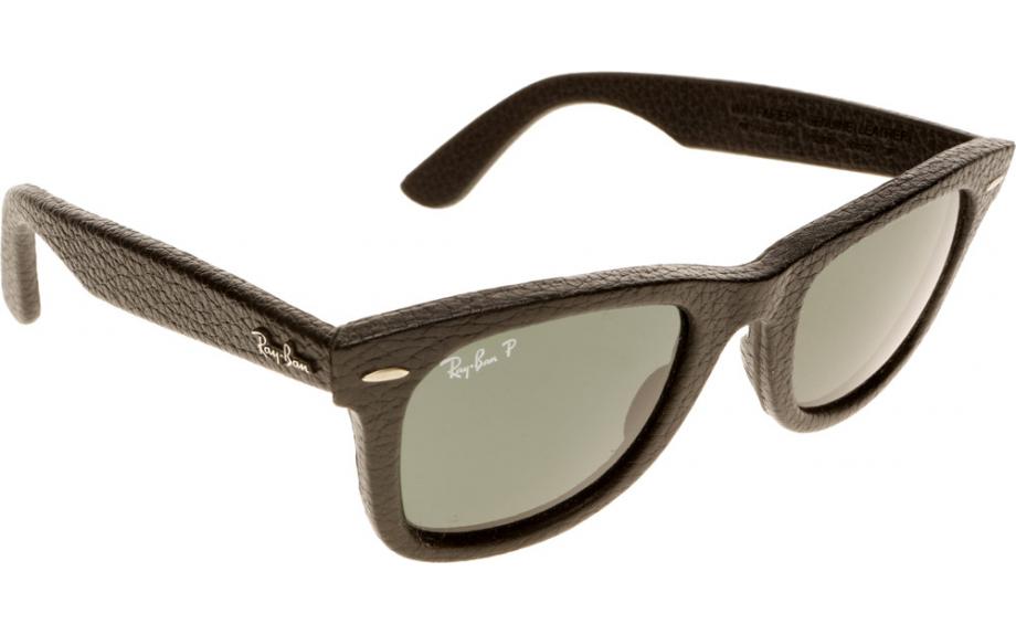 Ray-Ban Wayfarer Leather RB2140QM Sunglasses
