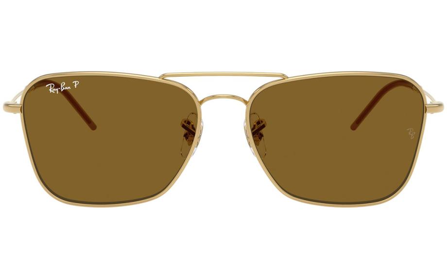 現行 極美品 Ray-Ban CARAVAN REVERS RBR0102S Ray-Ban Caravan Reverse RBR0102S 001/83 58 Sunglasses | Shade Station