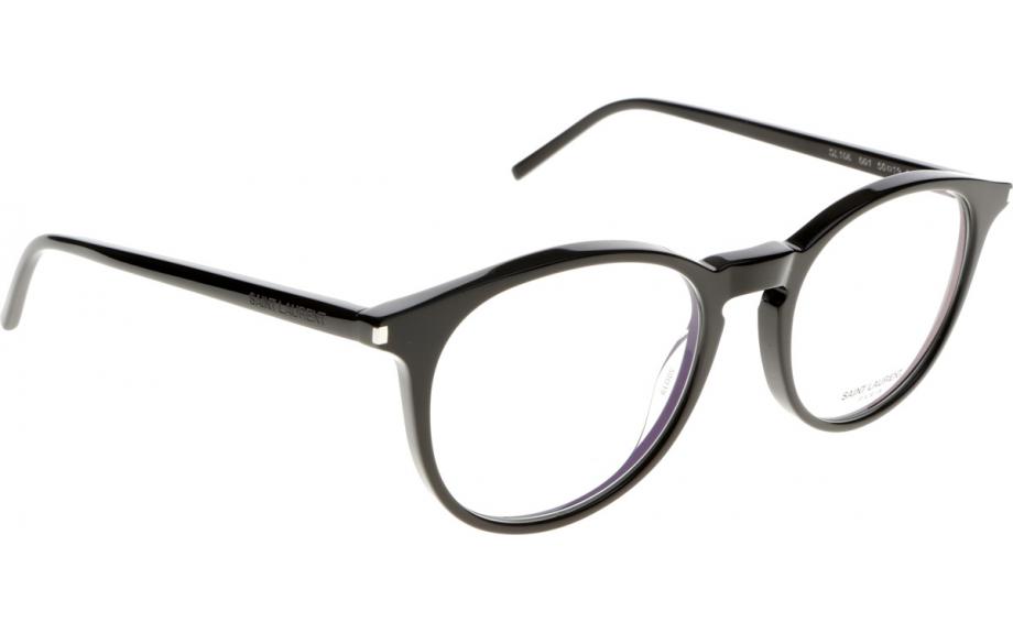 Saint Laurent SL 106 001 50 Prescription Glasses | Shade Station