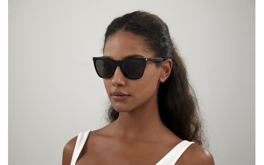 Saint Laurent SL 526-001 wayfarer black sunglasses Saint Laurent SL 526 001 Sunglasses - US main image 2