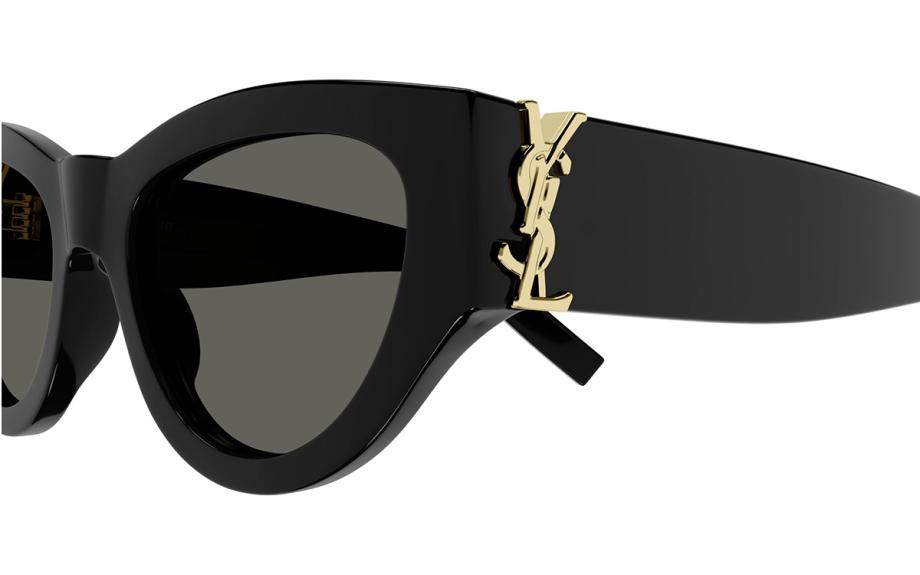 SAINT LAURENT SL M94 ブラック サングラス Saint Laurent SL M94/F 001 53 Sunglasses | Shade Station