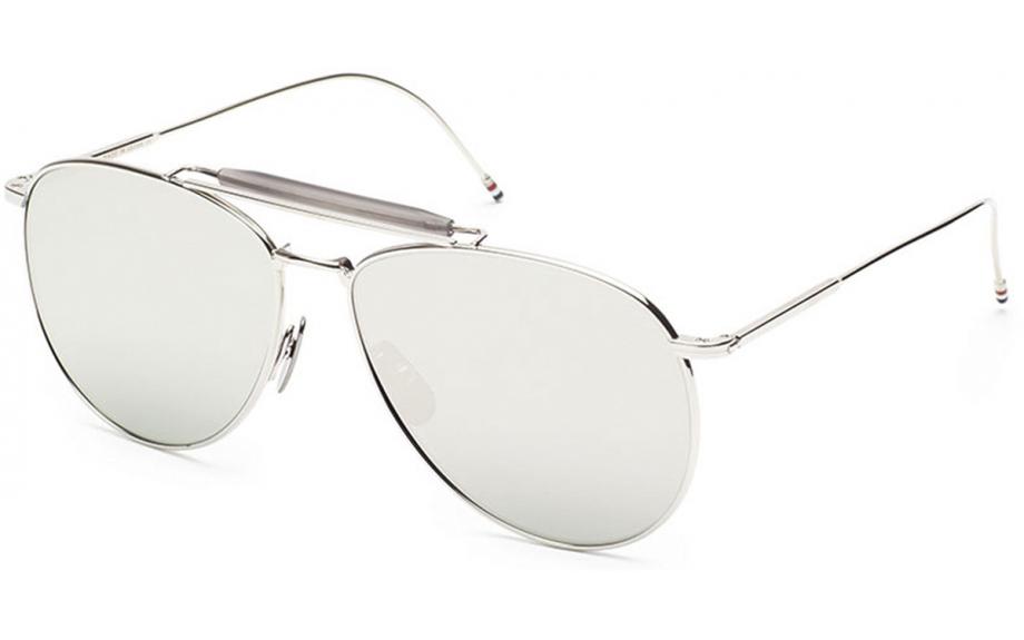 Thom Browne TBS-015-SLV-LTD-62 Sunglasses | Shade Station